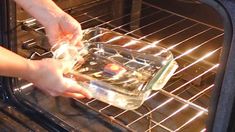 How to Clean Your Oven With a Dishwasher Tablet Dishwasher Tablet In Oven, Oven Cleaning With Dishwasher Tablet, Clean Oven With Dishwasher Tablet, Cleaning Oven With Dishwasher Tablets, How To Clean An Oven, Easy Oven Cleaning, Oven Cleaner Diy, Clean Oven Door, Oven Cleaning Easy