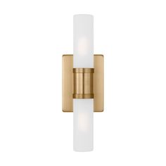 an image of a wall light with two lights on the front and one in the back