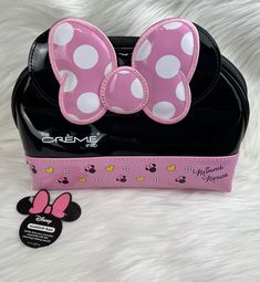 Disney Minnie Mouse Charming Makeup Cosmetic Travel Bag Case NEW. Minnie Mouse Makeup, Disney Makeup Bag, Mouse Makeup, The Creme Shop, Creme Shop, Makeup Package, Disney Makeup, Disney Handbags, Mini Mouse