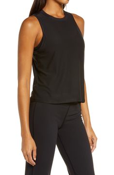 A soft performance-knit tank cropped to just the right length is perfect for yoga, running, hiking-or chilling. Style Name:Vuori Energy Top. Style Number: 5833601. Sleeveless Moisture-wicking Yoga Activewear, Sleeveless Go-dry Activewear For Yoga, Go-dry 4-way Stretch Sleeveless Sports Bra, Yoga Moisture-wicking 4-way Stretch Tank Top, 4-way Stretch Sportswear Tank Top For Yoga, Compressive Tank Activewear For Light Exercise, Go-dry Yoga Tank Top Sportswear, Sportswear Yoga Tank Top With Go-dry Technology, Stretch Tank Activewear For Yoga