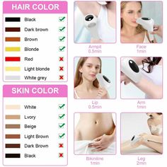 Product Description: Professional laser Epilator, Ideal for full body hair removal, including arms, underarms, bikini line, legs, back and chest. Painless: gently treats all zones of the body, whitening and caring your skin The flash cartridge can be used 900000 times. 8 modes can be adjustable for different needs. Two flash modes design can satisfy your demands on different hair removal parts: the manual mode is mainly used for small areas, such as bikini lines, fingers, lips; and the automatic Permanent Hair Removal, Body Whitening, Intense Pulsed Light, Hair Removal Machine, Manual Mode, Hair Removal Permanent, Body Hair Removal, Epilator, Light Blonde