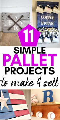 simple pallet projects to make and sell