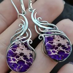 Beautiful Purple Swirl Earrings Stainless Steel Posts All Jewelry 4 For $20 6 For $25 Elegant Purple Jewelry For Summer, Elegant Purple Summer Jewelry, Elegant Summer Purple Jewelry, Nickel-free Casual Party Earrings, Casual Nickel-free Earrings For Party, Casual Metal Drop Earrings, Silver Casual Summer Earrings, Casual Silver Earrings For Summer, Casual Silver Summer Earrings