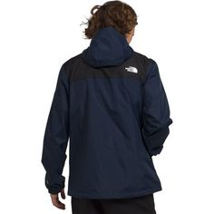 When rain threatens our day at the crag or the finishing miles of our hike, we are lucky to have The North Face's Antora Jacket. This jacket uses a waterproof membrane to block moisture and rain while we bag peaks, work on a sheltered granite problem, or enjoy a concert in the rain. Durable Black Windbreaker For Hiking, Navy Nylon Windbreaker For Outdoor Activities, Black Hiking Windbreaker, Sporty Weatherproof Windbreaker For Camping, Durable Functional Raincoat For Outdoor Activities, Navy Windproof Windbreaker For Outdoor, Navy Waterproof Nylon Windbreaker, Functional Navy Windbreaker For Outdoor, Navy Functional Windbreaker For Outdoor