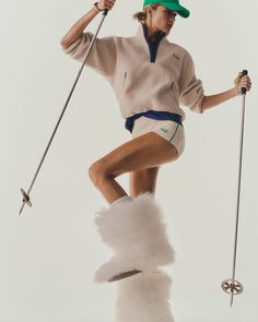 Hit The Slopes In Style With Sporty & Rich’s “Mountain Drop” Rich Winter, Sherpa Quarter Zip, Winter Shoot, Luxurious Fabric