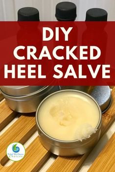 Heel Cream Diy, Diy Natural Products To Sell, Diy Salves And Balms, Black Salve Recipe, Diy Tintures, Cracked Heels Remedy, Yarrow Salve, Cracked Heel Remedies, Apothecary Diy