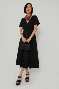 Black Kate Maxi Dress