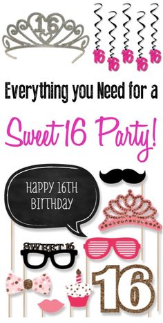 Oh How Sweet 16, Cricut Sweet 16 Ideas, Photo Wall Sweet 16, Sweet 16 Party Ideas Themes 16th Birthday Photo Booths, Sweet 16 Decorations Ideas, Sweet 16 Pink Theme Sweet 16 Party Store, Sweet 16 Party Themes, Sweet 16 Party Decorations, Sweet 16 Photos