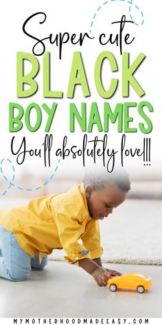 Are you looking for a list of strong black baby boy names to choose a name for your little black king?If so, you’re in the right place! Keep reading for the best black boy names with rich culture and strong meanings!