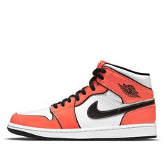 Air Jordan 1 Mid Green Yellow, Air Jordan 1 Mid Pinksicle Orange, Jordan 1 Mid Orange, Orange Air Jordan Mid, Jordan 1 High Electro Orange, Air Jordan 1 Mid Se, Mid Top, Air Jordan 1 Mid, Jordan 1 Mid