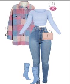 January Outfits For Women, Jeans Winter Outfit, Baddie Outfit Ideas, Jeans Winter, Birthday Brunch, High Fashion Outfits, Classy Casual Outfits, Classy Casual, Cute Swag Outfits