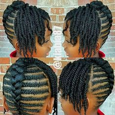 Easy Cornrows, Braid Hairstyles For Black Women, Natural Braided Hairstyles, Twisted Hair, Natural Hair Stylists, Natural Hairstyle