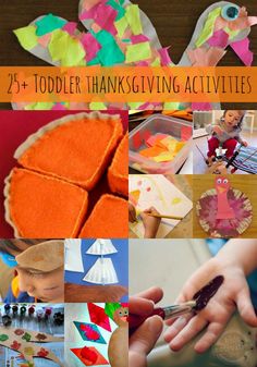 25 + toddler thanksgiving activities for kids to do with paper plates and other crafts