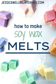 How to Make Soy Wax Melts Wax Melt Making Tips, Easy Wax Melts How To Make, Diy Soy Wax Melts With Essential Oils, How To Make Your Own Wax Melts, Diy Wax Melts Essential Oils, Wax Melts Making, Diy Candle Melts How To Make, How To Make Soy Wax Melts, Soy Wax Melts Recipes