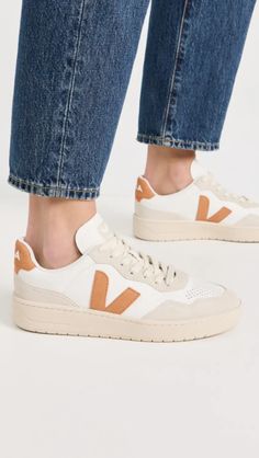 Veja V-90 Sneakers | Shopbop Amazon Forest, Veja Shoes, Veja Sneakers, The Amazon, Men's Fashion, Shoes Sneakers, Lace Up, Trim, My Style