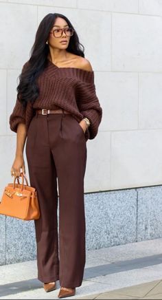 2023 Fashion Trends Work, Semi Formal Mujer, Fall 2023 Fashion Trends, Fall 2023 Fashion, 2023 Fashion Trends, Fashion Trend Forecast, Fall Trends Outfits, Professional Outfits Women, Brown And Orange