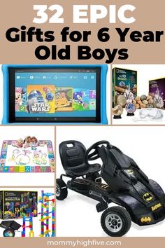 Looking for the best birthday presents for 6-year-old boys? Look no further than our birthday gift guide, which includes a wide range of options for every interest and personality. Whether you're shopping for a sports fan, a budding artist, or a future engineer, we've got you covered with 32 EPIC Birthday Gift Ideas for 6- year old Boys. Shop for the coolest boys toys and birthday presents for your 6-year-old with our comprehensive gift guide. Christmas Gift Ideas For 6 Year Boy, Birthday Toys For Boys, Toys For Five Year Olds, Christmas Gifts For 6 Year Boy, Christmas Gift Ideas For 7 Year Boy, Presents For 6 Year Boy, Gift Ideas For 6 Year Boy, Birthday Ideas For 6 Year Boy, Toys For 6 Year Boy