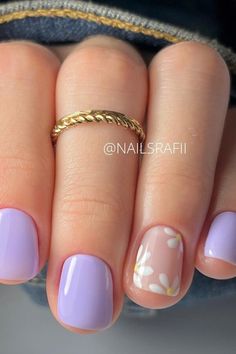 50+ Cute Short Spring Nails [2024] To Brighten Up Your Look Cute Short Spring Nails, Spring Gel Nails Ideas, Simple Spring Nails, Pastel Nails Designs, Summer Gel Nails, Stunning Nail Designs, May Nails, Short Gel Nails, Cute Spring Nails