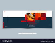 a set of three banners with abstract shapes