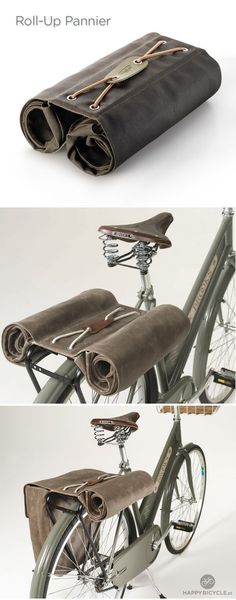 an image of a bicycle with the seat folded up