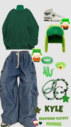 Kyle From South Park, Funny Halloween Costumes For Kids, South Park Cosplay, Kyle South Park, Silly Clothes, Kenny South Park, Inanimate Objects, South Park Funny, Mia 3