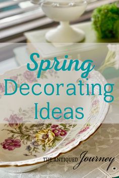 spring decorating ideas for the kitchen and dining room