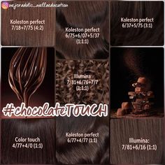 Rich Brown Hair Color Formula, Chocolate Brown Hair Formula Wella, Toner For Brunette Hair, Wella Brown Color Formulas, Wella Brunette Formulas, Chestnut Brown Hair Formula, Wella Koleston Perfect Formulas