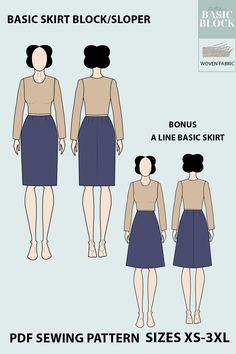 The basic skirt block fits the lower part of the body, from waist to knee height. It is a TOOL, to work with and develop into a variety of garments. A sloper/block pdf pattern of a skirt for WOVEN fabrics. DIGITAL FILE, instant download. You can work with it instantly.PDF PATTERN FILES in A4 (easy to print at home and assemble) and A0 (easy to print at copy house/plotter). Stretch A-line Skirt For Work, Fitted A-line Skort, Workwear Gathered Pencil Skirt, Stretch A-line Skirt With Lining, Fitted A-line Skirt For Workwear, Fitted Lined Maxi Skirt, Fitted A-line Wrap Skirt With Lining, Fitted A-line Wrap Skirt Lined, Stretch Full Skirt For Workwear