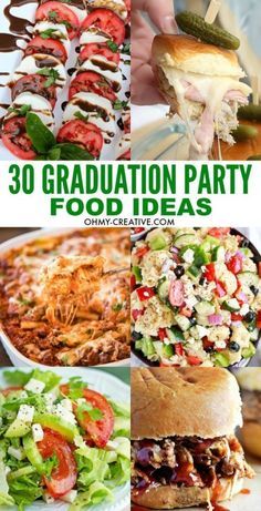 30 graduation party food ideas that are easy to make