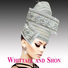 Elegant Silver Embellished Hats, Elegant Silver Hats With Bling, Elegant Silver Hat With Bling, Unusual Hats, Stylish Womens Hats, Church Lady Hats, Church Suits And Hats, Classy Hats, Womens Hats