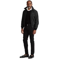 This lightweight choice by Polo Ralph Lauren is a packable pick fashioned with a full-zip front..Approx. model height is 6'1' and he is currently wearing a size medium.Size medium is approx. 27' long.Point collar.Buttoned throat tab.Full-zip front with a leather zipper pull.Long sleeves with ribbed cuffs.Two front waist buttoned pockets.Two interior chest pockets.Packs into the interior right pocket.Ribbed hem.Fully lined.Signature embroidered Pony at the left chest.Polyester.Machine washable.Im Casual Ralph Lauren Sport Coat, Ralph Lauren Casual Long Sleeve Sport Coat, Casual Ralph Lauren Outerwear With Pockets, Sporty Ralph Lauren Fall Outerwear, Casual Ralph Lauren Sport Coat With Pockets, Ralph Lauren Casual Fall Outerwear, Casual Ralph Lauren Outerwear, Casual Ralph Lauren Fall Outerwear, Casual Fitted Ralph Lauren Sport Coat