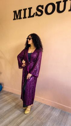 Moroccan Kimono, Moda Kimono, Sequin Kimono, Loose Top, Belt Design, Oversized Dress, Dress Gift, Loose Tops, Kimonos