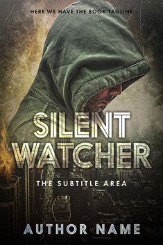 a book cover for silent watcher the subtile area by author / name