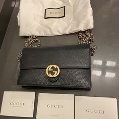 Reposhing This Item I Purchased From @Daniela_boricua. Loved It, But Ready To Rotate For Something New. Questions? Leave A Comment Below! Gucci Travel Bag With Chain Strap, Designer Wallet On Chain With Gold-tone Hardware For Everyday, Designer Wallet On Chain For Everyday Use, Gucci Luxury Wallet On Chain With Chain Strap, Gucci Leather Wallet On Chain, Classic Gucci Wallet On Chain, Classic Gucci Leather Wallet On Chain, Gucci Leather Wallet On Chain For Everyday Use, Gucci Leather Wallet On Chain For Formal Use