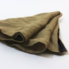 a cloth folded on top of each other