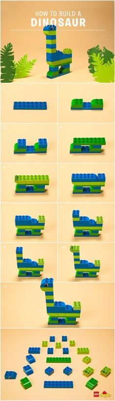 an info sheet showing how to build a lego train from scratchsticks and paper