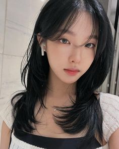 Korean Hairstyles, Drawing Refrences, Haircut Inspo, Trendy Hairstyle