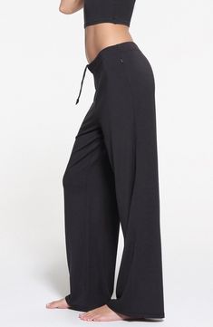 These unbelievably soft straight-leg pajama bottoms will be your top choice when it comes to your sleep uniform. Drawstring waist 94% modal, 6% elastane Machine wash, tumble dry Imported Skims Pajamas, Black Sweatpants, Pajama Bottoms, Fabric Gifts, Nordstrom Store, Free Fabric, Anniversary Sale, New Shoes, Drawstring Waist