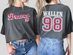 98 Braves Morgan Wallen Shirt, Morgan Wallen Jersey, 98 Braves Morgan Wallen, Morgan Wallen Shirts, Morgan Wallen Tshirt, Wallen Tshirt, Prints Business, 98 Braves, Nashville Cowgirl