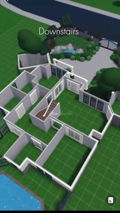 Bloxburg Houses, Bloxburg Builds, Bloxburg Modern, House Bloxburg, Bloxburg Ideas