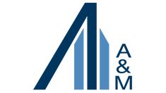 a and m real estate logo