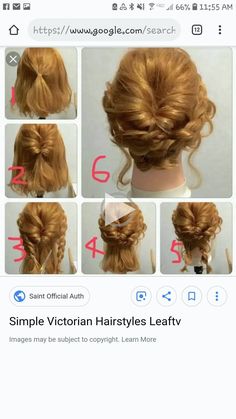 ✓ ✓ easy going out hairstyles, easter hairstyles for black kids, easter hairstyles for long hair, ..? Updos Homecoming, Hoco Hair Ideas Curls, Victorian Hairstyles, Beautiful Braided Hair, Grey Hair Styles For Women, Bob Haircut For Fine Hair, Short Curly Haircuts, Hair Homecoming