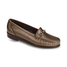 SAS Shoes Metro Bronze: Comfort Women's Shoes Elegant Moccasins With Ortholite Insole, Elegant Slip-on Moccasins With Ortholite Insole, Workwear Moccasins With Ortholite Insole, Elegant Brown Moccasins With Cushioned Footbed, Classic Slip-on Walking Shoes With Leather Footbed, Classic Formal Walking Shoes With Cushioned Footbed, Comfortable Moccasins For Work With Removable Insole, Comfortable Workwear Moccasins With Removable Insole, Comfortable Moccasins With Leather Footbed For Work