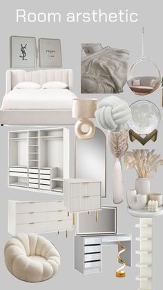 Dis is room arsthetic idea Aesthetic Girl Room Decor, Clean Girls Room Aesthetic, White Bedroom With Accent Color, Bedroom Ideas Girl Aesthetic, Beige Room Decor Aesthetic, Beige Room Decor Ideas, Room Ideas Aesthetic Beige, Clean Girl Room Inspo Aesthetic, Classy Aesthetic Room