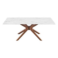 EuroStyle Maurice 79" Rectangle Dining Table White 30962WHT-KIT Midcentury Dining Table, Modern Maximalist Decor, Scandinavian Wall Decor, Marble Top Dining Table, Ceramic Dining Table, Marble Ceramics, Rectangle Dining Table, Simple Furniture, Dining Table Top