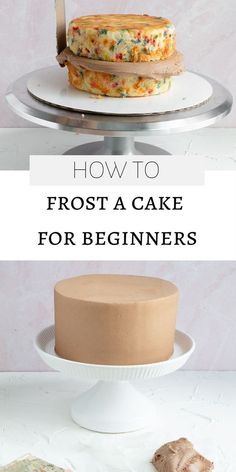 how to frost a cake for beginners