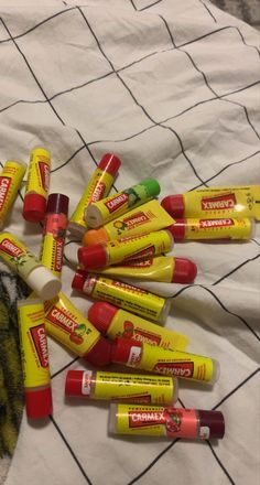 Carmex Lip Balm Aesthetic, Chapstick Aesthetic Collection, Burt’s Bees Lip Balm Aesthetic, Cherry Carmex Lip Balm, Carmax Lip Balm, Cute Lipstick, Lips Essentials