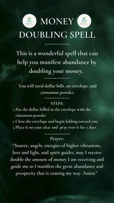 Having an abundance mindset is key for being able to manifest what you want. Do you want to manifest money fast? Then you need to get in alignment with the feeling of abundance and wealth first. Find out more here. #abundancemindset #manifestmoney #alignment #miriamcastilla Cinnamon On Money, Angel Of Prosperity, Incense For Money, Debt Free Spell, Pay Me My Money Spell, Money Rice Spell, Money Abundance Spell, Financial Abundance Spell, Money Prayers That Work