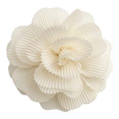 PRICES MAY VARY. White fabric flower made of high-quality chiffon pleats fabric with a soft texture and vivid color Large sized flower with a diameter of about 3.93"(10cm) Backing available with brooch pin and hair pin You will shine beautifully at parties, proms, bridal events or weddings with pleats flowers Good choice for gifts as it is packaged in a clear show case COCORIBBON’s Pleats large flowers hair pin / brooch will make women shine in important places as statement flower accessories. M Pleats Fabric, 60s Hippie, Bridal Events, Fabric Flower Brooch, Show Case, Flower Headpiece, Bridal Event, Flower Hair Pin, Pleated Fabric