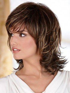 Buy DANIELLE by Henry Margu | On Sale from Wig Salon #longhairweddingstyles Medium Shag Hairstyles, Medium Shag Haircuts, Shaggy Haircuts, Shag Haircut, Natural Hairstyles, Layered Hair, Hairstyles With Bangs